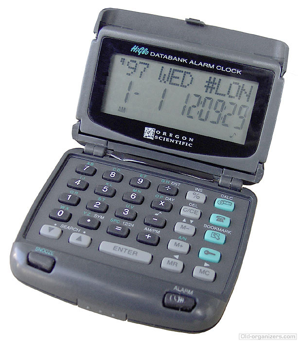 Oregon Scientific HiGbo Databank Alarm clock_1